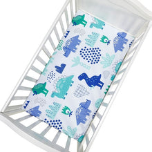 Load image into Gallery viewer, Newborn Baby Fitted Crib Sheets130*70 cm Cartoon Print  Bed Sheet Baby Bed Mattress Covers  for Unisex  Baby Boys Girls
