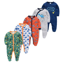 Load image into Gallery viewer, 5pcs Sleepers Baby Pyjamas Newborn Girl Boy Pijamas bebe fille Cotton Breathable Soft ropa bebe Newborn Sleepers Baby Pjiamas
