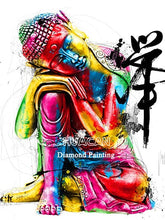 Load image into Gallery viewer, HUACAN 5D DIY Diamond Painting Buddha Zen Home Decoration Embroidery Picture Handcraft Art Kits Lover Gift
