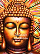 Load image into Gallery viewer, HUACAN 5D DIY Diamond Painting Buddha Zen Home Decoration Embroidery Picture Handcraft Art Kits Lover Gift
