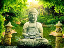 Load image into Gallery viewer, HUACAN 5D DIY Diamond Painting Buddha Religion Home Decoration Embroidery Picture Handcraft Art Kits
