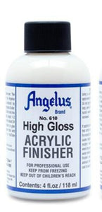 Angelus Sneakers Paint Finish Change Shoes Fixing Agent Tie-Dye Leather Protective Paint Transparent Waterproof Matte High Gloss
