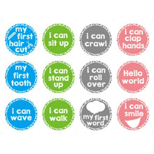 Load image into Gallery viewer, 12 Pcs Month Sticker Baby Photography Milestone Memorial Monthly Newborn Kids Commemorative Card Number Photo Accessories Gifts
