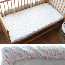 Load image into Gallery viewer, Baby Fitted Sheet For Newborns Cotton Soft Crib Bed Sheet For Children Mattress Cover Protector 130x70cm Allow Custom Make
