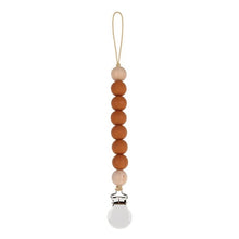 Load image into Gallery viewer, Pacifier Clips Chain Silicone Beads BPA Free DIY Dummy Clip Holder Soother Chains Baby Teething Toys Chew Gifts
