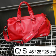 Load image into Gallery viewer, Sport Bag Women Men Fitness Gym Bag Leather Shoe Compartment Ladies Girls Small Large Big Outdoor Travel Training Tenis Handbag
