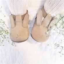 Load image into Gallery viewer, EnkeliBB Animal Leather Baby Walker Shoes Genuine Leather New Born baby Shoe Panda/Bear/Bunny Australia Brand Kids Shoe
