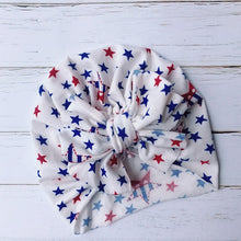 Load image into Gallery viewer, Fashion Cute Baby Hat Toddler Kids Soft Cotton Turban Beanies Hat Boy Girl Floral Bowknot Head Wraps For 0-3 Years Kids
