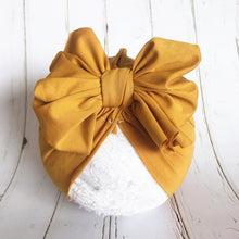 Load image into Gallery viewer, Fashion Cute Baby Hat Toddler Kids Soft Cotton Turban Beanies Hat Boy Girl Floral Bowknot Head Wraps For 0-3 Years Kids
