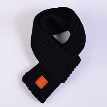 Load image into Gallery viewer, lovely cotton knitted kids scarf solid winter warm scarves children baby boy girl
