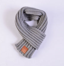 Load image into Gallery viewer, lovely cotton knitted kids scarf solid winter warm scarves children baby boy girl

