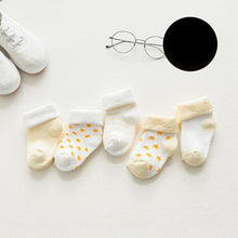 Load image into Gallery viewer, 5 pair High Quality Thicken Cartoon Comfort Cotton Newborn Socks Kids Boy New Born Baby Girl Socks Meia Infantil Miaoyoutong
