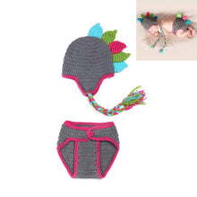 Load image into Gallery viewer, newborn photography props crothet baby clothes boy clothing boys  accessories infant  girl costume crocheted handmade outfit
