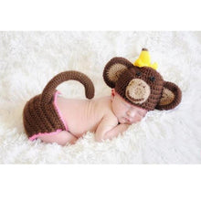 Load image into Gallery viewer, newborn photography props crothet baby clothes boy clothing boys  accessories infant  girl costume crocheted handmade outfit
