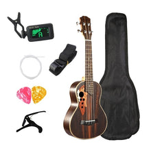 Load image into Gallery viewer, 26 Inch Ukulele Set 19 Fret Tenor Sapele Acoustic Guitaar beginner guitars Hawaii 4 String Full Kits Ukulele Guitar for Beginner
