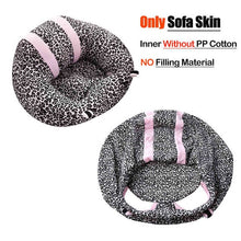 Load image into Gallery viewer, Baby Sofa Support Seat Cover Plush Chair Learning To Sit Comfortable Toddler Nest Puff Washable without Filler Cradle Sofa Chair

