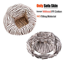 Load image into Gallery viewer, Baby Sofa Support Seat Cover Plush Chair Learning To Sit Comfortable Toddler Nest Puff Washable without Filler Cradle Sofa Chair
