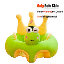 Load image into Gallery viewer, Baby Sofa Support Seat Cover Plush Chair Learning To Sit Comfortable Toddler Nest Puff Washable without Filler Cradle Sofa Chair
