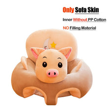 Load image into Gallery viewer, Baby Sofa Support Seat Cover Plush Chair Learning To Sit Comfortable Toddler Nest Puff Washable without Filler Cradle Sofa Chair
