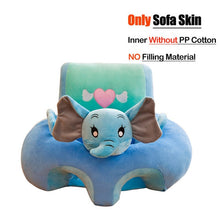 Load image into Gallery viewer, Baby Sofa Support Seat Cover Plush Chair Learning To Sit Comfortable Toddler Nest Puff Washable without Filler Cradle Sofa Chair
