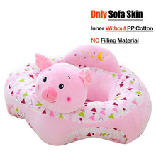 Load image into Gallery viewer, Baby Sofa Support Seat Cover Plush Chair Learning To Sit Comfortable Toddler Nest Puff Washable without Filler Cradle Sofa Chair
