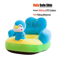 Load image into Gallery viewer, Baby Sofa Support Seat Cover Plush Chair Learning To Sit Comfortable Toddler Nest Puff Washable without Filler Cradle Sofa Chair
