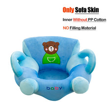 Load image into Gallery viewer, Baby Sofa Support Seat Cover Plush Chair Learning To Sit Comfortable Toddler Nest Puff Washable without Filler Cradle Sofa Chair
