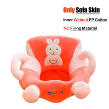 Load image into Gallery viewer, Baby Sofa Support Seat Cover Plush Chair Learning To Sit Comfortable Toddler Nest Puff Washable without Filler Cradle Sofa Chair
