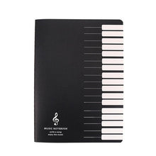 Load image into Gallery viewer, 18 Sheets Music Practice Notebook Piano Violin Book Universal Five-line Notebook for Violin Piano Pactice Music Tool Random
