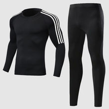 Load image into Gallery viewer, 2020 Boys Winter Thermal Underwear Sets Children Anti-microbial Stretch Kids Thermo Underwear Boy Warm Clothing Long pants Johns
