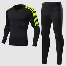 Load image into Gallery viewer, 2020 Boys Winter Thermal Underwear Sets Children Anti-microbial Stretch Kids Thermo Underwear Boy Warm Clothing Long pants Johns
