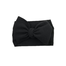 Load image into Gallery viewer, New Baby Girls Headband Toddler Big Bow Hairband Cute Solid Stretch Turban Big Knot Head Wrap Head wear
