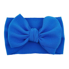 Load image into Gallery viewer, New Baby Girls Headband Toddler Big Bow Hairband Cute Solid Stretch Turban Big Knot Head Wrap Head wear
