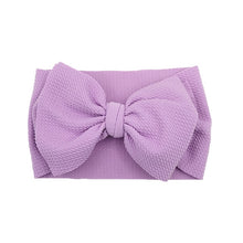 Load image into Gallery viewer, New Baby Girls Headband Toddler Big Bow Hairband Cute Solid Stretch Turban Big Knot Head Wrap Head wear
