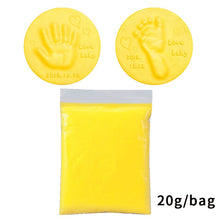 Load image into Gallery viewer, Soft Clay DIY Newborn Baby Souvenirs Hand Print Footprint Non-toxic Clay Kit Casting Parent-child Hand Ink Pad Fingerprint Toys
