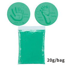 Load image into Gallery viewer, Soft Clay DIY Newborn Baby Souvenirs Hand Print Footprint Non-toxic Clay Kit Casting Parent-child Hand Ink Pad Fingerprint Toys
