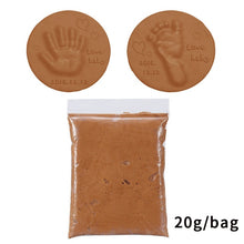 Load image into Gallery viewer, Soft Clay DIY Newborn Baby Souvenirs Hand Print Footprint Non-toxic Clay Kit Casting Parent-child Hand Ink Pad Fingerprint Toys

