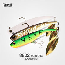 Load image into Gallery viewer, Kingdom Hot Perfect Soft Baits 120mm 200mm 160mm 170mm Good Action Sinking Fishing lures Swimbaits Artificial soft lure for Pike
