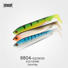 Load image into Gallery viewer, Kingdom Hot Perfect Soft Baits 120mm 200mm 160mm 170mm Good Action Sinking Fishing lures Swimbaits Artificial soft lure for Pike
