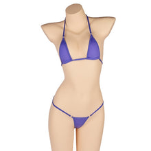 Load image into Gallery viewer, PARAKINI Micro Mini Bikini Set 2020 New Sexy Women Erotic Transparent Swimwear Bathing Suit Tiny G-String Thong Bikini Beachwear
