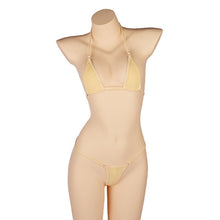 Load image into Gallery viewer, PARAKINI Micro Mini Bikini Set 2020 New Sexy Women Erotic Transparent Swimwear Bathing Suit Tiny G-String Thong Bikini Beachwear
