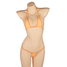 Load image into Gallery viewer, PARAKINI Micro Mini Bikini Set 2020 New Sexy Women Erotic Transparent Swimwear Bathing Suit Tiny G-String Thong Bikini Beachwear
