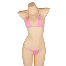 Load image into Gallery viewer, PARAKINI Micro Mini Bikini Set 2020 New Sexy Women Erotic Transparent Swimwear Bathing Suit Tiny G-String Thong Bikini Beachwear
