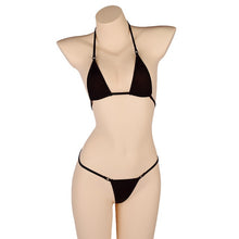 Load image into Gallery viewer, PARAKINI Micro Mini Bikini Set 2020 New Sexy Women Erotic Transparent Swimwear Bathing Suit Tiny G-String Thong Bikini Beachwear
