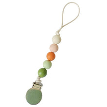 Load image into Gallery viewer, Pacifier Clips Chain Silicone Beads BPA Free DIY Dummy Clip Holder Soother Chains Baby Teething Toys Chew Gifts
