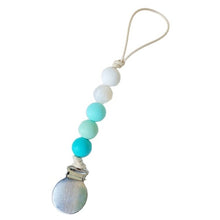 Load image into Gallery viewer, Pacifier Clips Chain Silicone Beads BPA Free DIY Dummy Clip Holder Soother Chains Baby Teething Toys Chew Gifts
