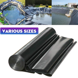 17 Sizes EPDM/HDPE Fish Pond Liner Landscaping Waterproof Impermeable Membrane Pools Cover Pond Liner Thicken Heavy Duty Liner