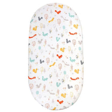Load image into Gallery viewer, Bassinet Sheet Set-1 Pack Ultra Soft Stretchy Craddle Sheets ,Fit for Bassinet Mattress Pad Cover, Unisex Boys &amp; Girls
