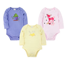 Load image into Gallery viewer, Kavkas New Baby Boys Bodysuit 6 PCS 3 PCS Long Sleeve Cotton Baby Boy Girl Clothes 0-3 months Newborn body bebe Clothing
