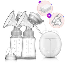 Load image into Gallery viewer, Electric breast pump unilateral and bilateral breast pump manual silicone breast pump baby breastfeeding accessories
